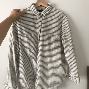 Madewell wool shirt. Like new.